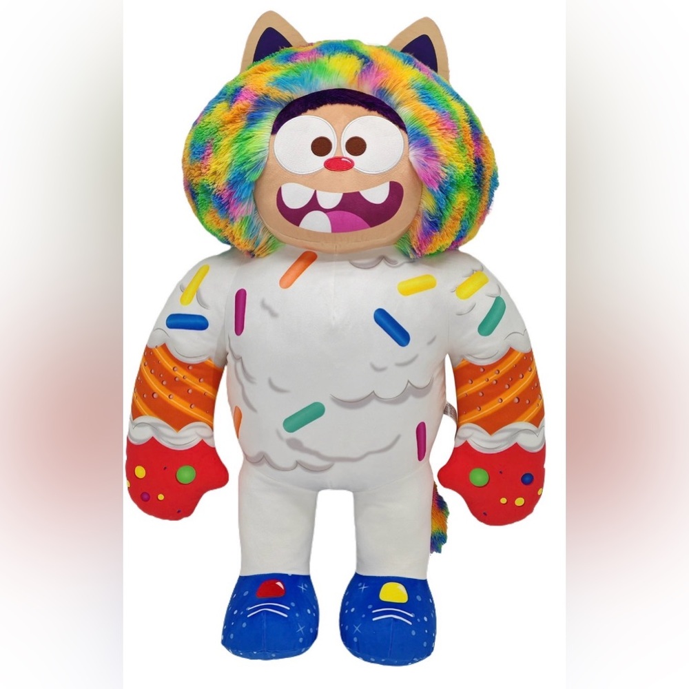 Nwt Gabby's Dollhouse: The Movie, Jumbo 32-inch Cookie Bobby Plush Toy